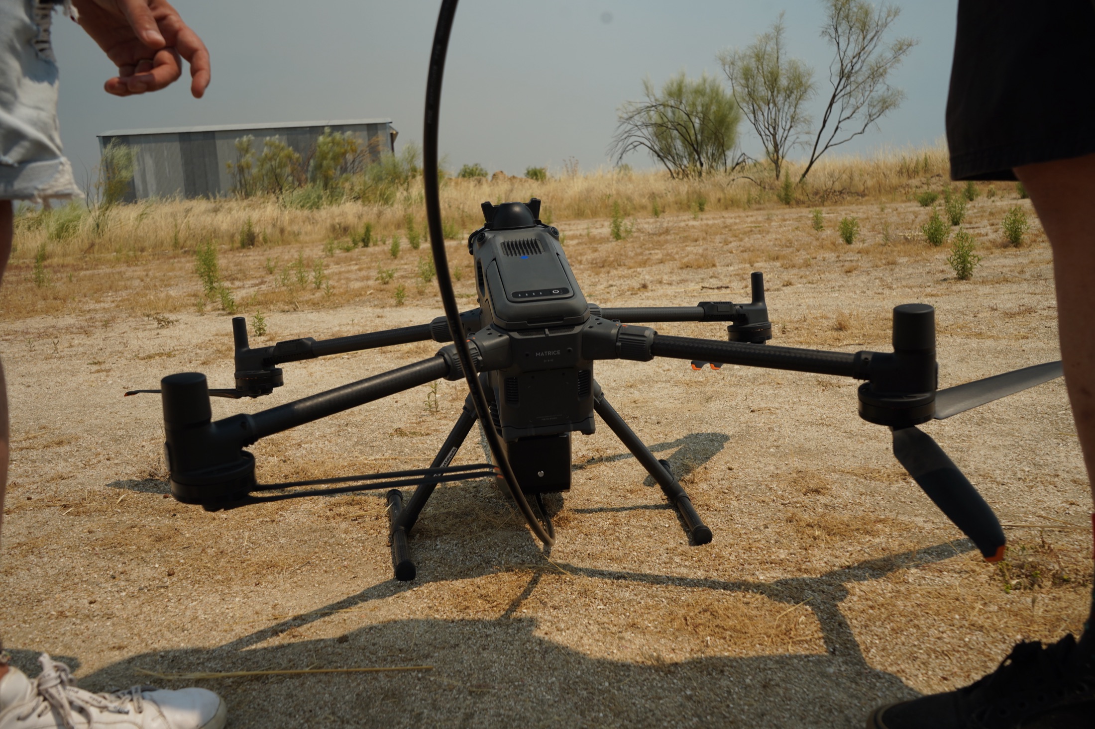 Detalle del dron industrial DJI Matrice 400